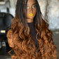 Layers Spiral Curl Wig | 28/30 Inch Ready to Ship | Mixed Color Closure