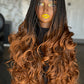 Layers Spiral Curl Wig | 28/30 Inch Ready to Ship | Mixed Color Closure