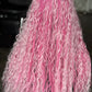 Made to Order Pink Boho Closure Wig | 24-Inch Glueless Unit