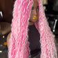 Made to Order Pink Boho Closure Wig | 24-Inch Glueless Unit
