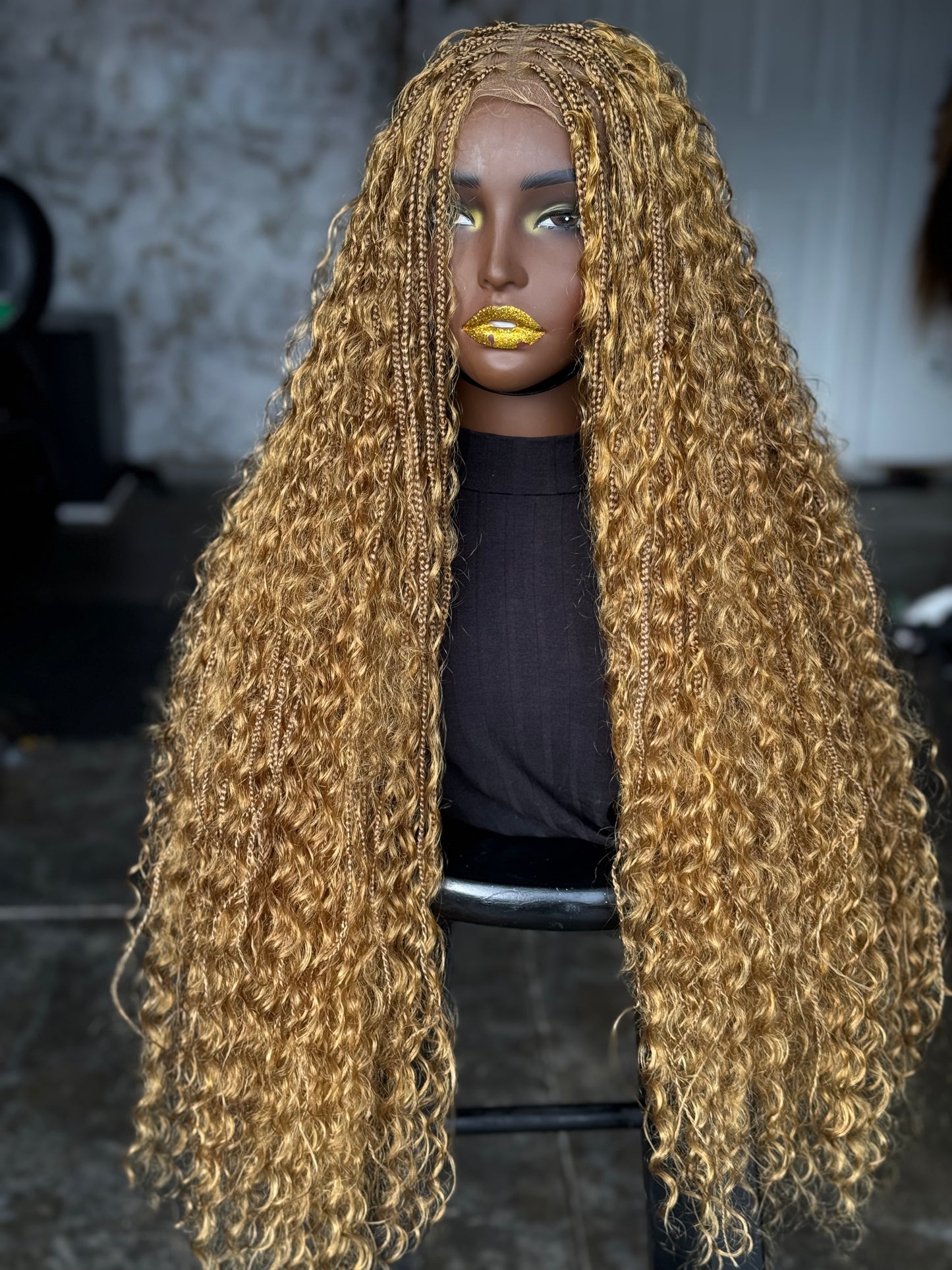 Boho Frontal Wig | 24-Inch Made to Order | Color 27
