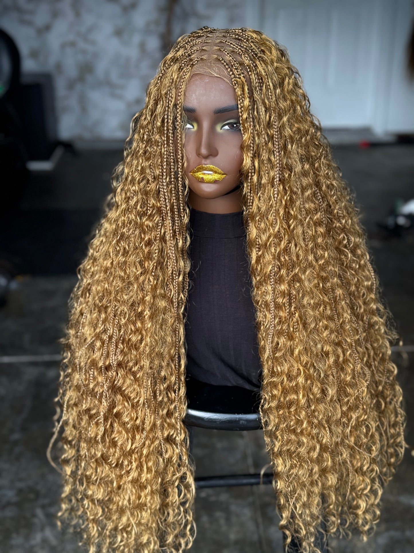 Boho Frontal Wig | 24-Inch Made to Order | Color 27