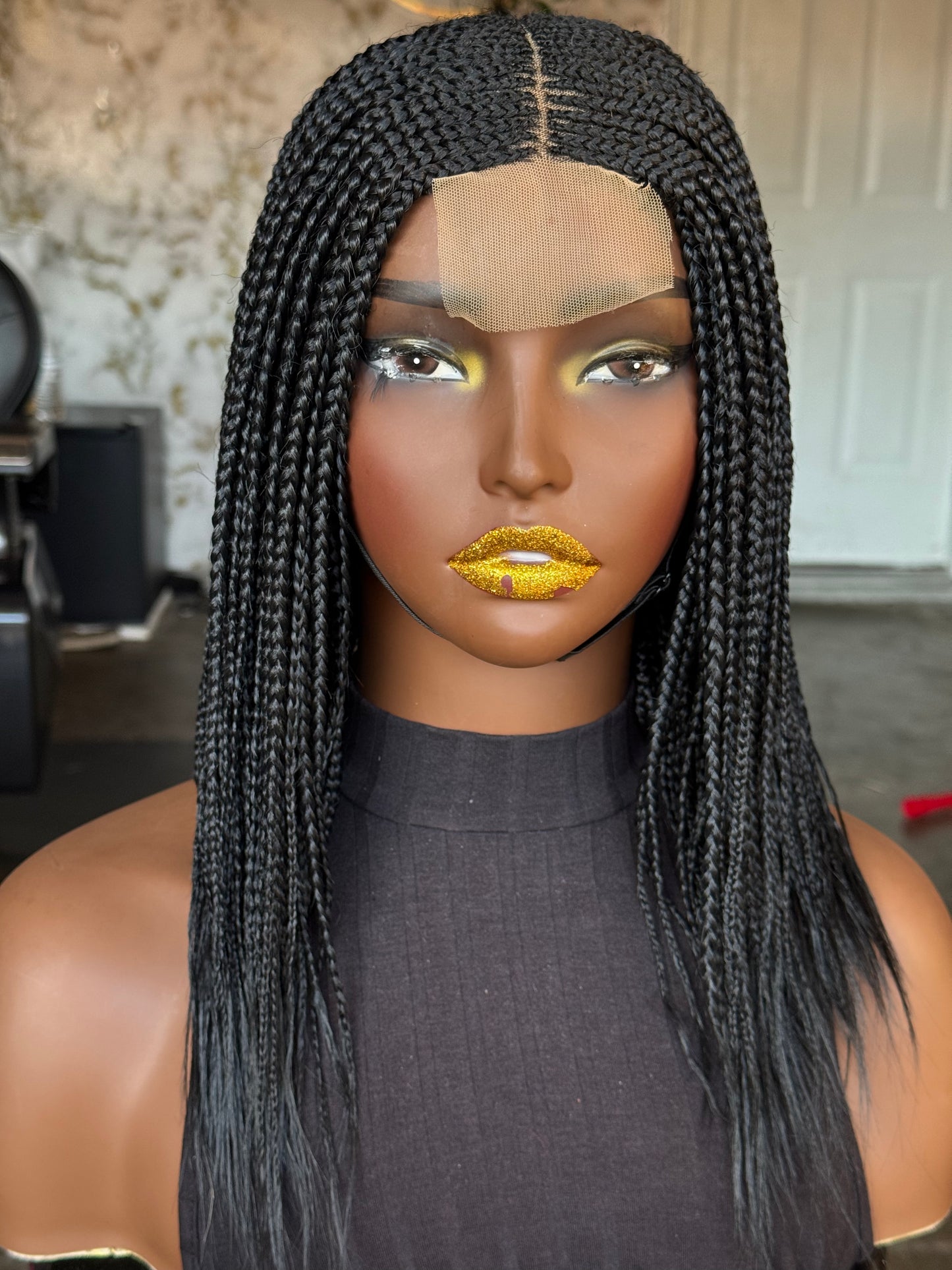 Bianca Unit | 8-10" Made to Order Black Glueless Wig