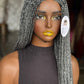 Bianca Salt & Pepper Wig | 18/20 Inch Ready to Ship Closure Unit