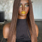 Super Tiny Braided Micro Closure Wig | Bone Straight | Ready to Ship