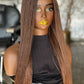 Super Tiny Braided Micro Closure Wig | Bone Straight | Ready to Ship