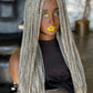 Ready-to-Ship Salt & Pepper Closure Wig: 26" Glueless Unit | Color 30/33 Mix