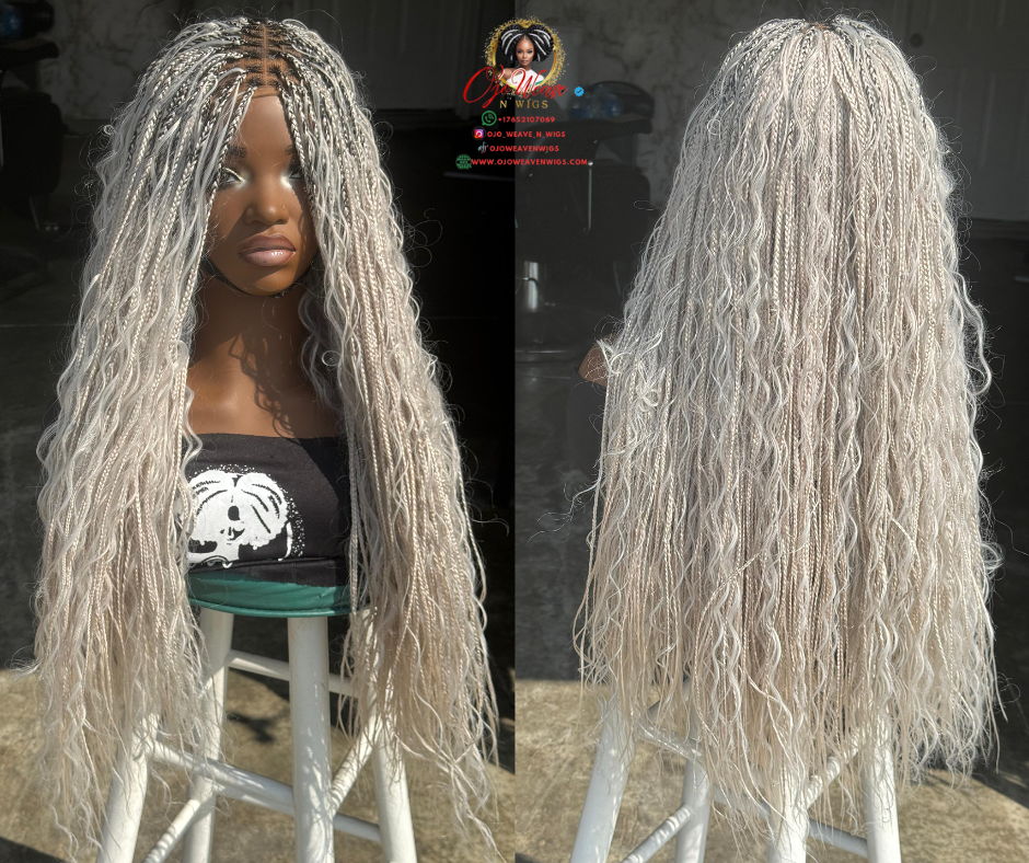 The Boho Wig: 24" Glueless Closure Wig Ready to Ship