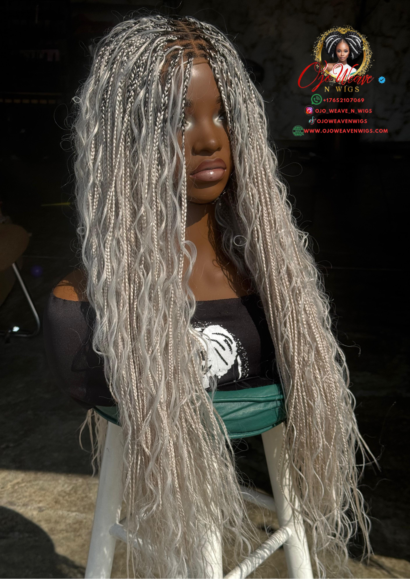 The Boho Wig: 24" Glueless Closure Wig Ready to Ship