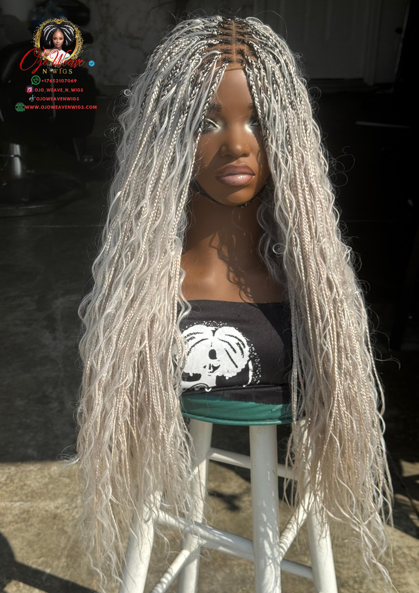The Boho Wig: 24" Glueless Closure Wig Ready to Ship