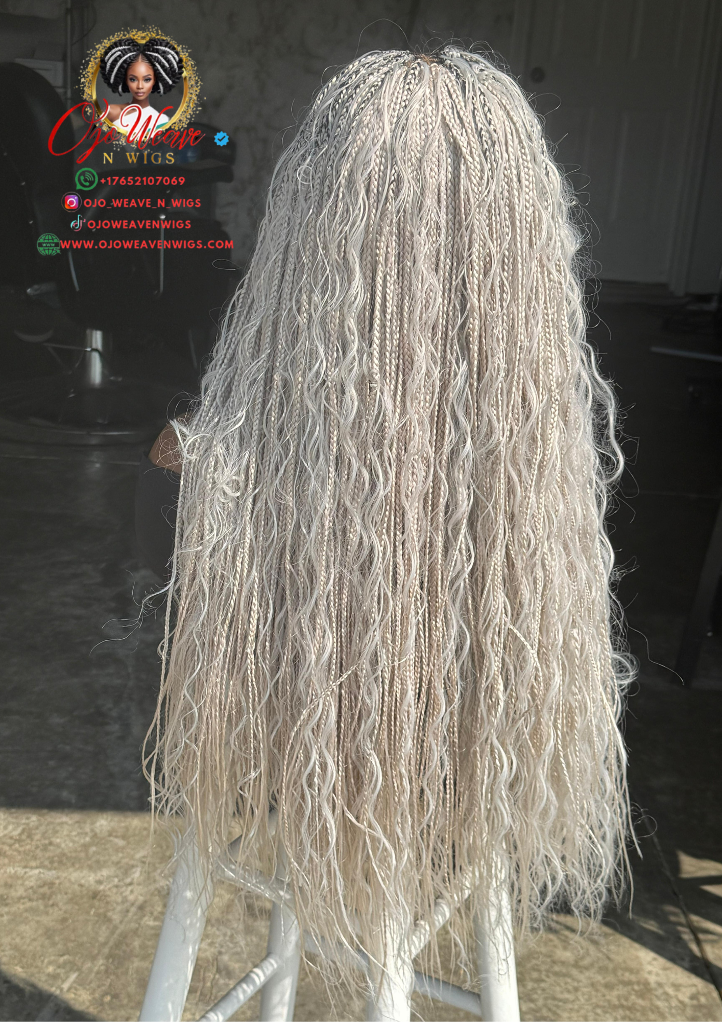 The Boho Wig: 24" Glueless Closure Wig Ready to Ship