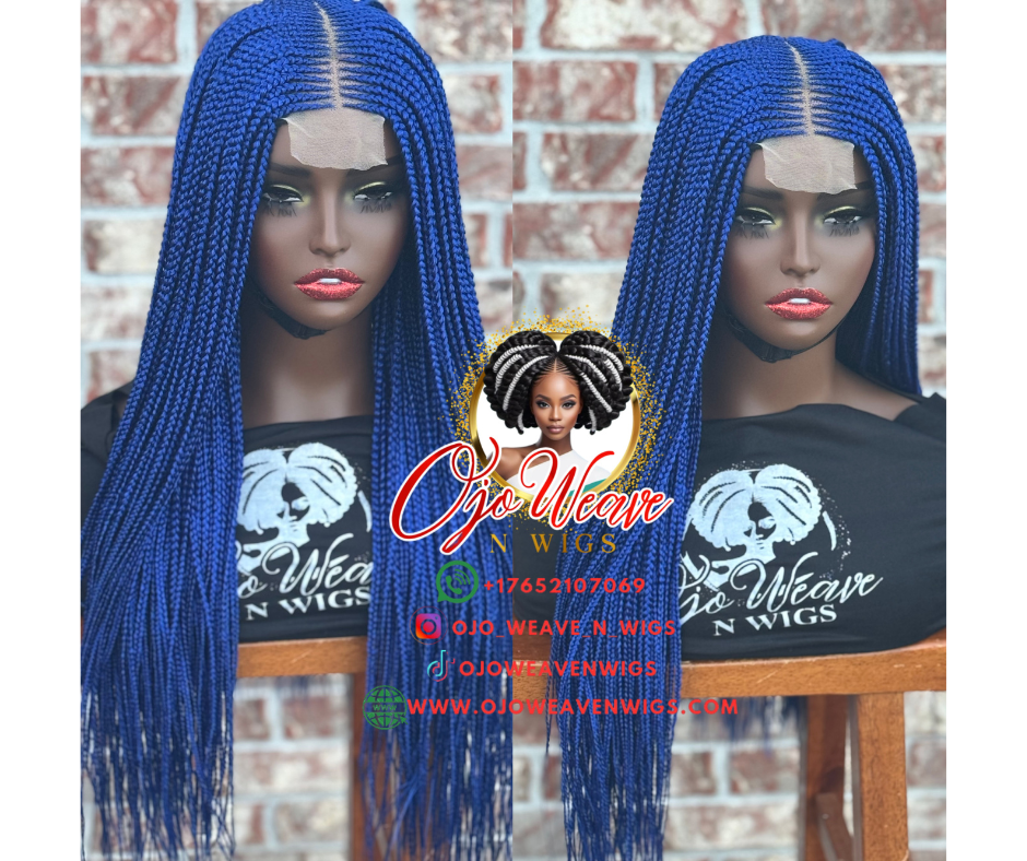 Bianca Unit Wig Color Blue Ready to Ship