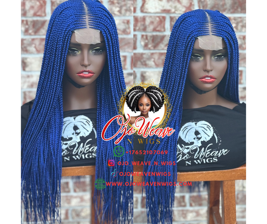 Bianca Unit Wig Color Blue Ready to Ship