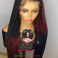 Ke Unit with 13x6 Frontal Knotless Braid Wig Pre Order