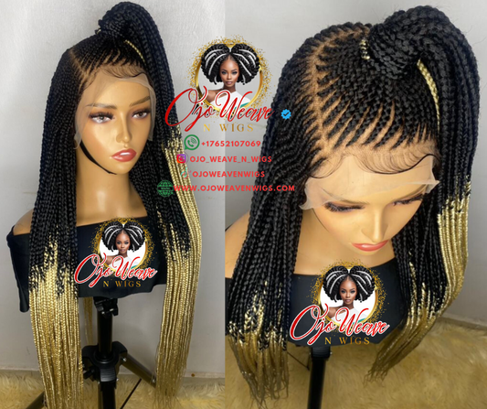 Ewa Ket Cornrow Wig Made to Order