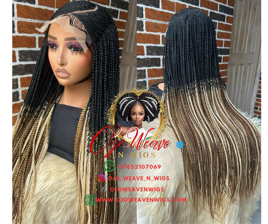 Gold Unit Glueless Closure Wig Ready to Ship