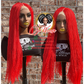 Esther Red 30 Inches Closure Glueless Wig Ready to Ship