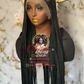 Stella Frontal Color Black 26/28 Inches Made to Order