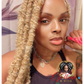 Tiffany Unit Full lace wig 28/30 inch Blonde Butterfly loc Made to Order