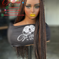 Bianca Unit Wig Brown 22-24 inches Made to Order