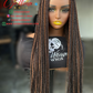 Bianca Unit Wig Brown 22-24 inches Made to Order