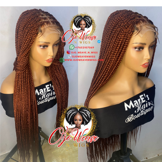 Ajoke with Closure Knotless Wig Pre-Order