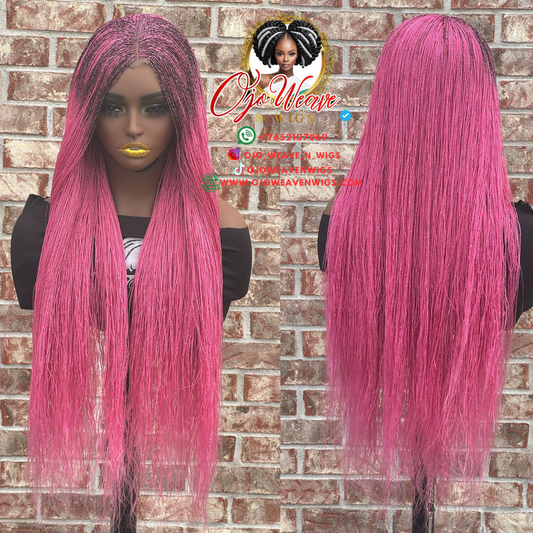 Esther Unit Color Pink with Micro Twist Ready to Ship