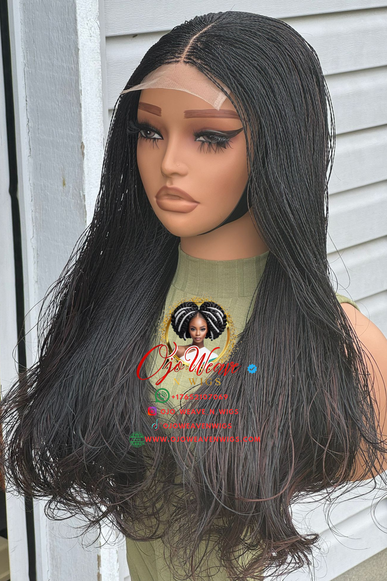 Amena Short with Closure Glueless Wig