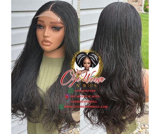 Amena Short with Closure Glueless Wig