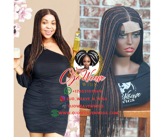 Bianca Unit Wig Brown 22-24 inches Made to Order