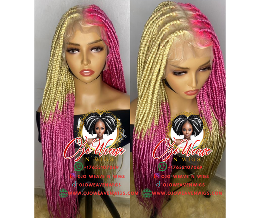 Ashy Knotless Braid Made to Order