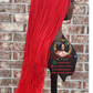 Bianca Red Closure Glueless Wig 30 Inch Made to Order