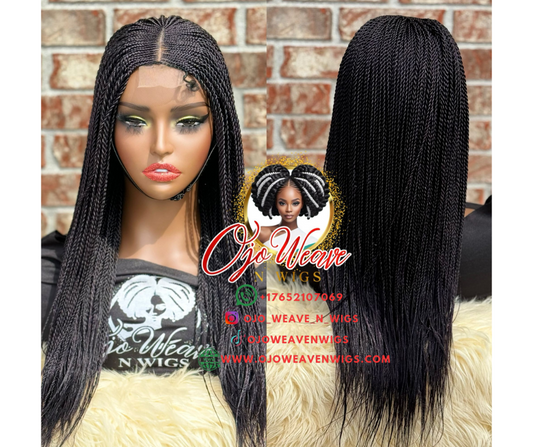 Bianca Twist 2x6 Closure Glueless Wig Made to Order