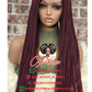 Bianca Unit Burgundy Elegant Wig