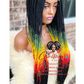Bianca Twist Unit Cornrow Wig Made to Order