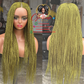 Bianca Unit Wig Army Green Made to Order