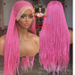 Shilo Unit Pink Frontal Wig Ready to Ship
