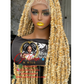 Tiffany Unit Full lace wig 28/30 inch Blonde Butterfly loc Made to Order