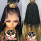 Ewa Unit 13x6 Braided Top Ponytail Wig Ready to Ship