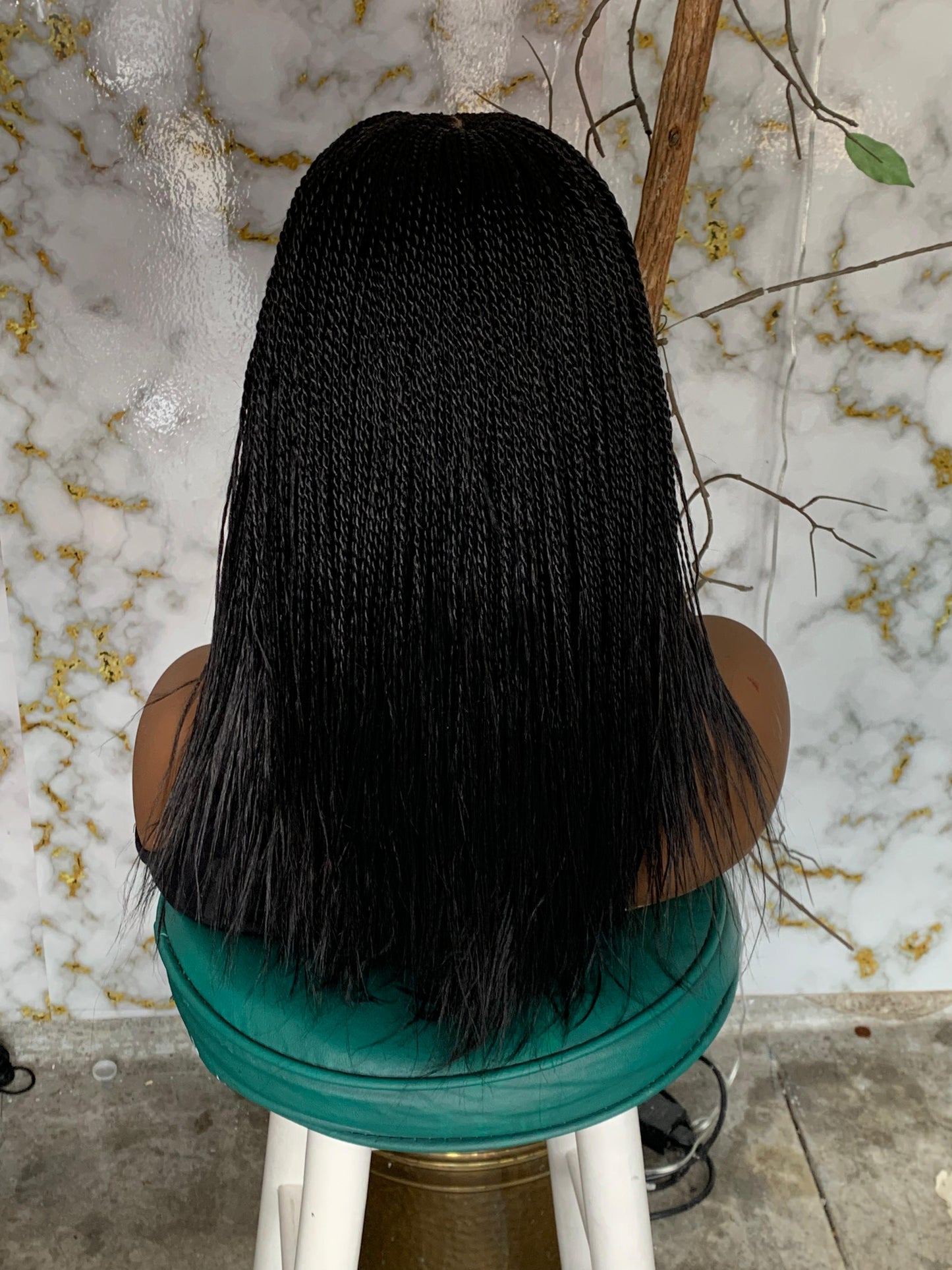 Bianca Glueless Twist Wig | 12/14 Inch Ready-to-Ship Closure Wig