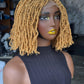 Kinky Twist Closure Wig | 8/10 Inch Ready-to-Ship | Color 27