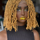 Kinky Twist Closure Wig | 8/10 Inch Ready-to-Ship | Color 27