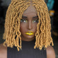 Kinky Twist Closure Wig | 8/10 Inch Ready-to-Ship | Color 27