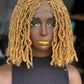Kinky Twist Closure Wig | 8/10 Inch Ready-to-Ship | Color 27
