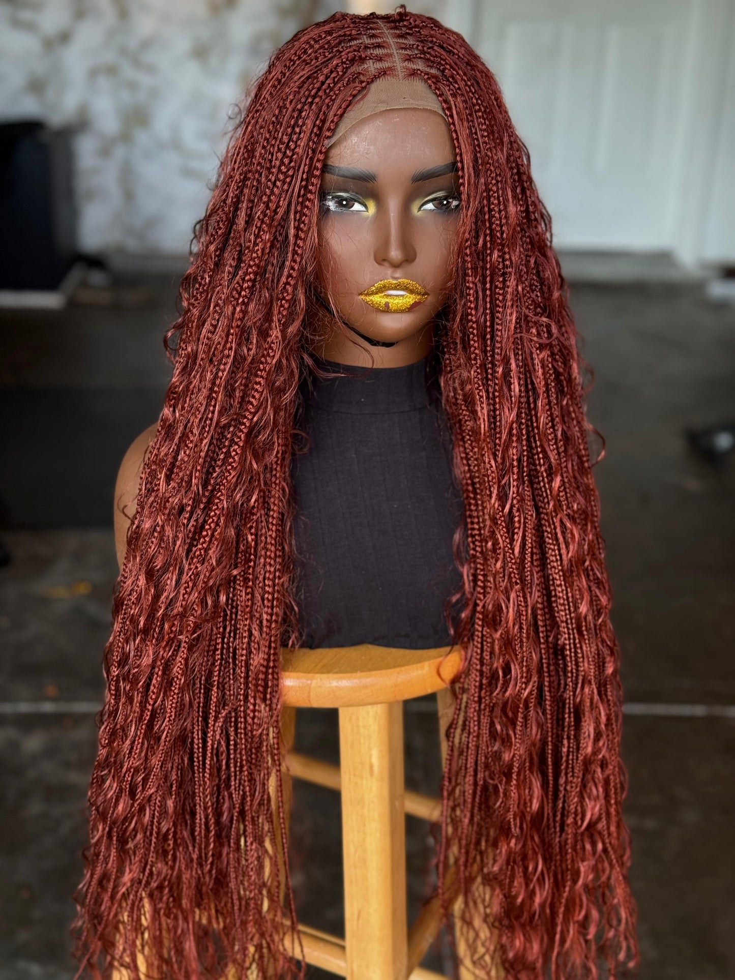 Ready-to-Ship Boho Dream: 28-30" Glueless Closure | Ginger