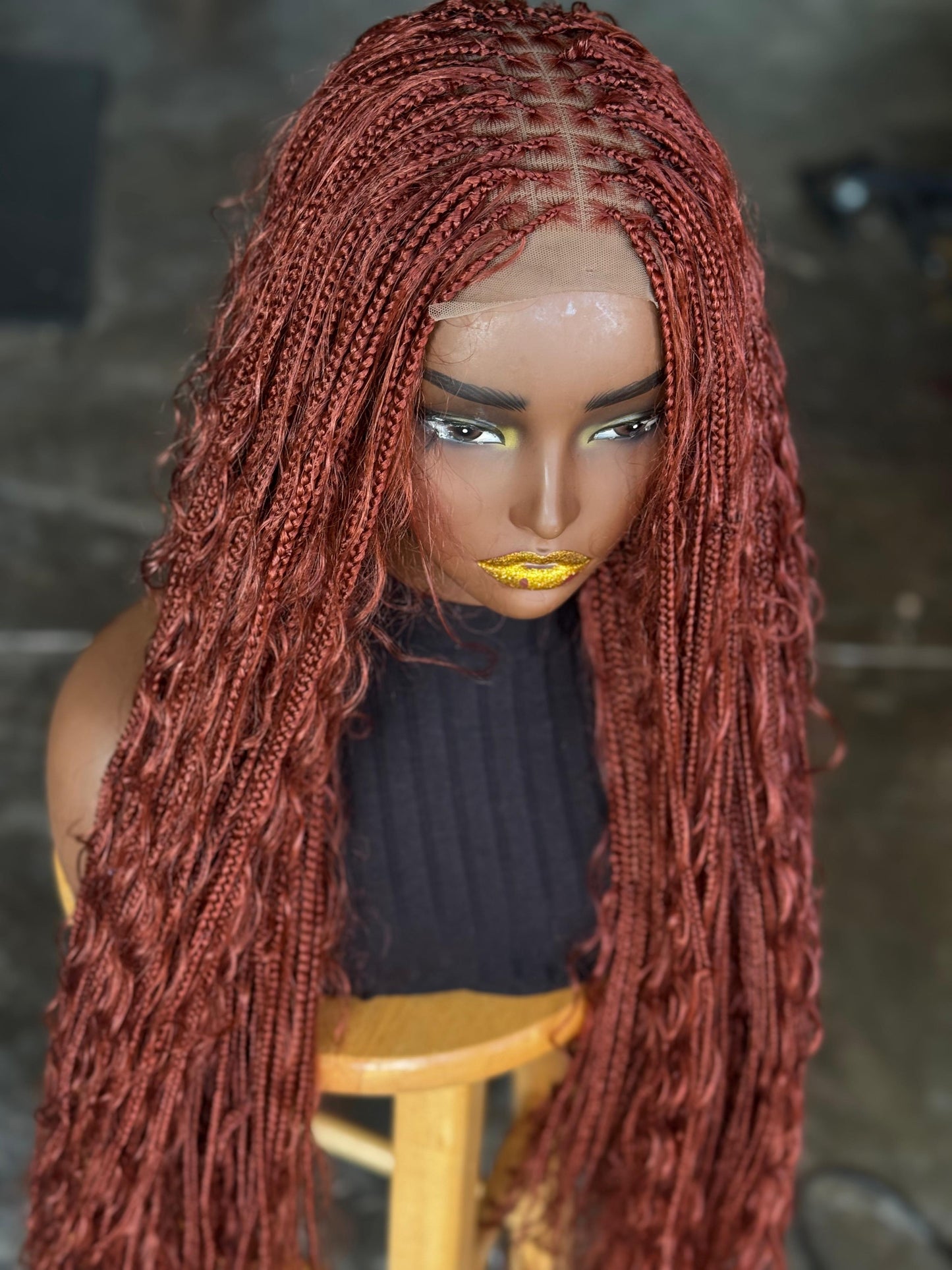 Ready-to-Ship Boho Dream: 28-30" Glueless Closure | Ginger