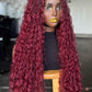 Ready To Ship Burgundy Boho Dream: 30" Frontal Unit