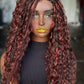 Side Part Boho Closure Wig | 16/18 Inch Made to Order | Color 4/Ginger Mix