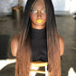 Highlighted Full Lace Bone Straight Wig | 30-Inch Made to Order
