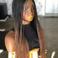 Highlighted Full Lace Bone Straight Wig | 30-Inch Made to Order
